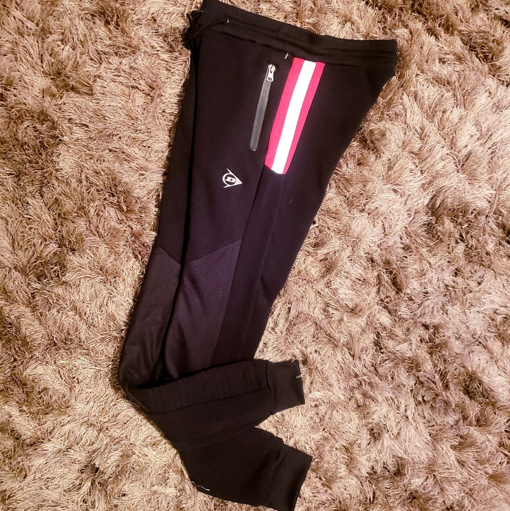 Dunlop black joggers